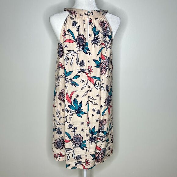 Rachel Ashwell Linen Floral Dress Size M - Picture 4 of 11